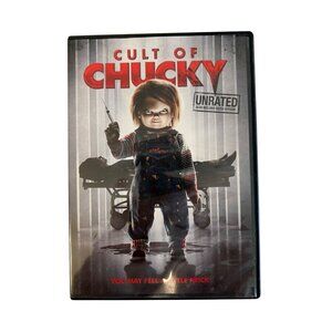 Cult Of Chucky 2017 DVD Unrated Horror Fiona Dourif Alex Vincent Pre-Owned